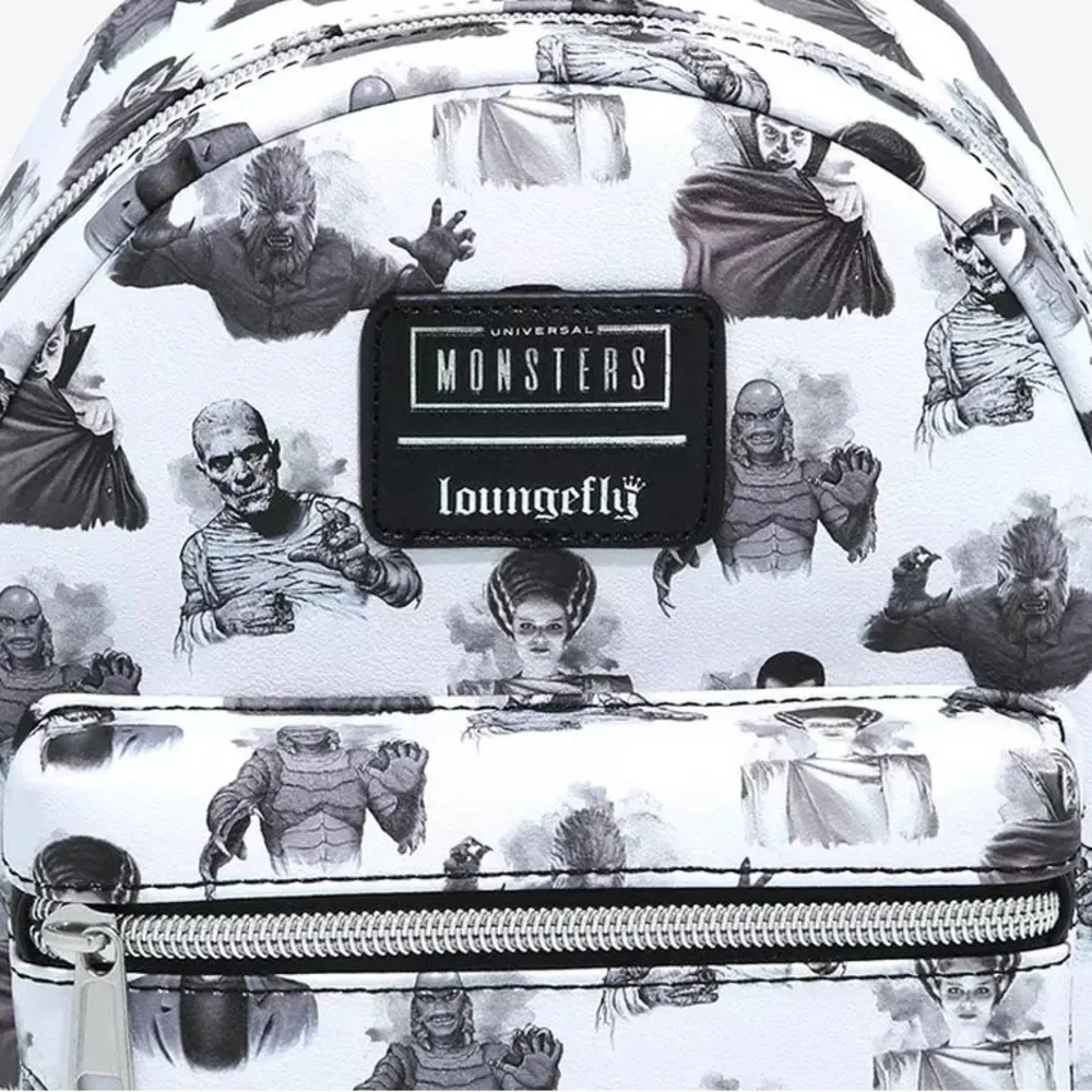 Loungefly Universal Monsters Icons Mini Backpack NWT